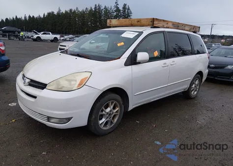 2004 Toyota Sienna Xle z USA, uszkodzony, nr VIN 5TDBA22C64S020538